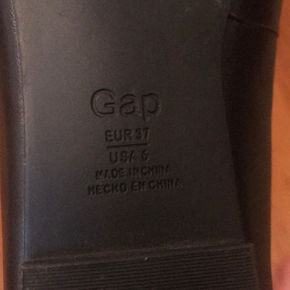 Gap Mary Jane black pointy ballet flats SIZE 6 - Picture 3 of 4